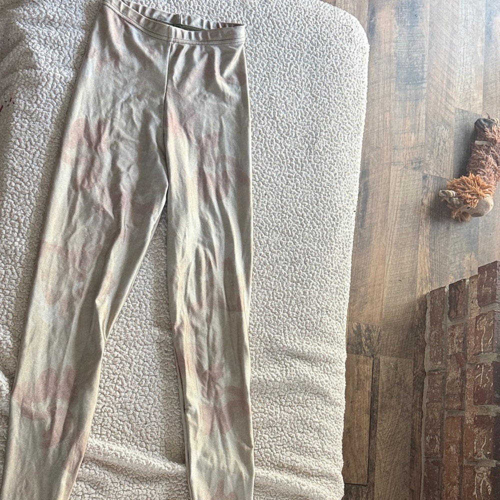 American Apparel Beige Leggings